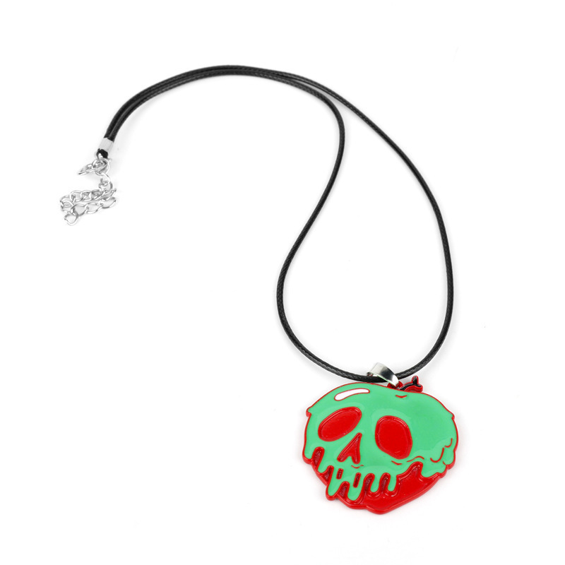 Daily Occasion Alloy Material Halloween Festival Fashion Skull Alloy Pendant Necklaces Halloween Wholesale
