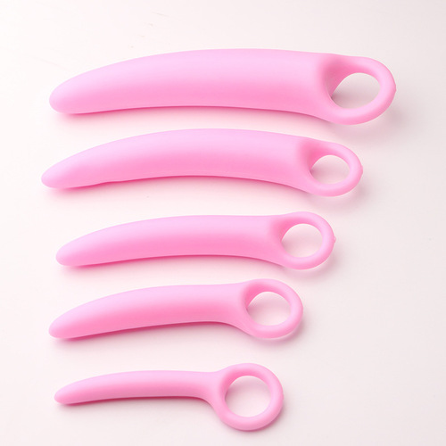 Crescent-shaped bracelet silicone anal plug anal plug set masturbation novice anal opener anal expander adult alternative sex toys