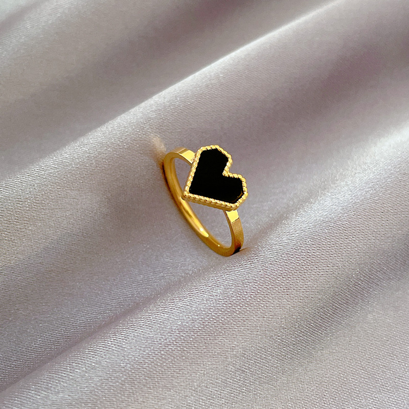 Minimalistischer Titanstahlring Für Damen Und Herren_voghion.com