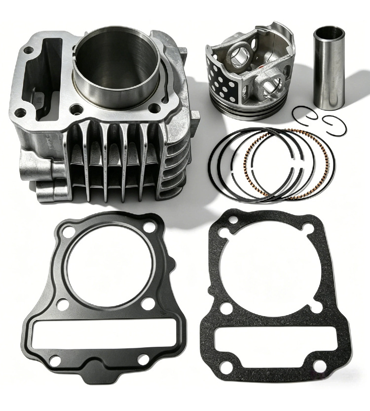 Suitable for Sundiro Piaoyue 110 KWB Weiwu WAVE110 cylinder kit KO3 cylinder block piston ring kit 50mm