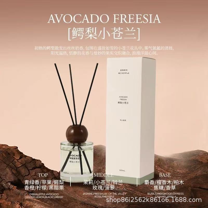 El hogar de la serie simple de té Zen de caña fragrante en el baño interior de alto nivel de fragancia duradera