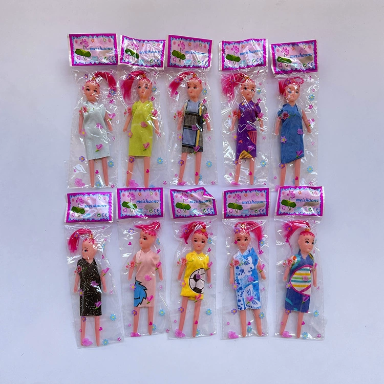 Оптовый одиночный код развертки push подарок OPP мешок дешевый маленький кукольный киоск Girl Toy 1 юань трансграничная Внешняя торговля