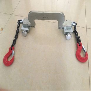 Kt-Gw Titanium Alloy Suspension Wire Fastening Tool Railway Contact Wire Fastening Clamp Rated Load 35Kn
