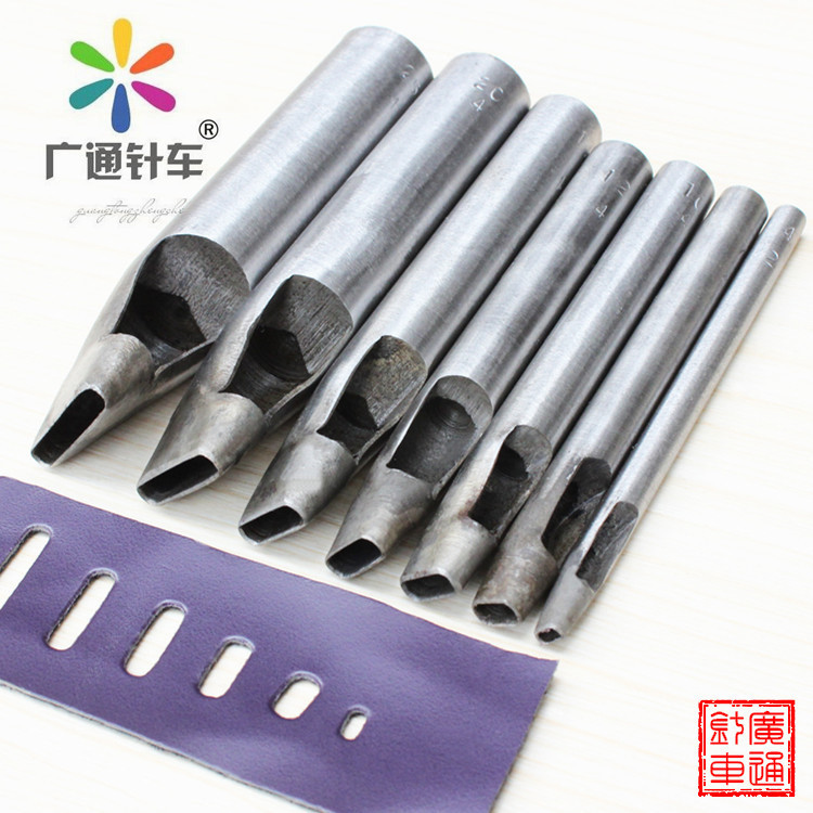 一字冲 腰带冲 扁冲 椭圆冲 蛋型冲子 DIY打眼冲子各种规格批发