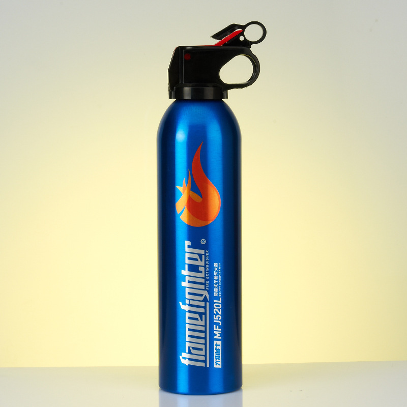 Flame Warrior Mfj520 Oujiang Fire Extinguisher 4 Colors Color Box Portable Car Dry Powder Fire Extinguisher 760g