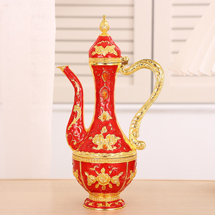 European Style Wedding Liquor Pot Household Creative Personalized Liquor Pot Wine Set Ancient Costume Antique Old Wine Pot