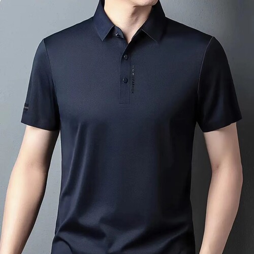 Summer New Men's T-shirt POLO Shirt Live Stream Same Version Men's Fashion Casual Top Hoodie One Size