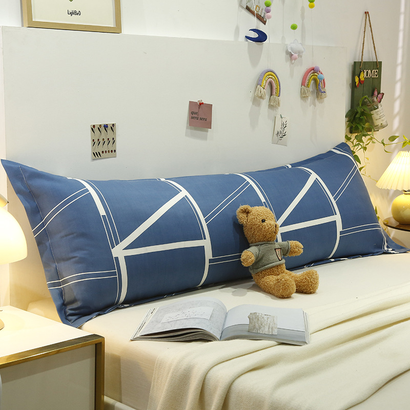 Funda De Almohada doble funda de almohada larga 1 m1.2 M 1,5 m 1,8 m funda de almohada pareja funda de almohada alargada algodón no puro