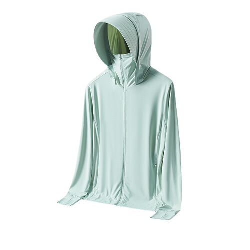Factory new sun protection clothing for men and women outdoor UPF50+ anti-UV sun protection clothing ice silk disassembly large hat group purchase