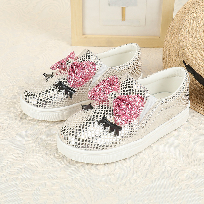 children's white sneakers