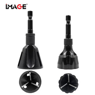 New type deburring external chamfering device screw tooth trimmer rusty screw grinding trimming knife chamfering knife countersink