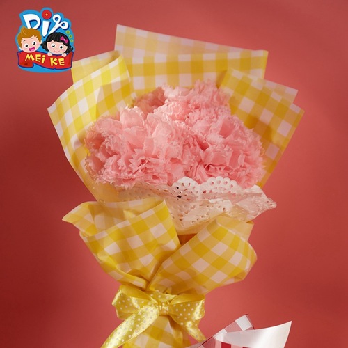 Mother's Day Carnation Bouquet Toy Handmade DIY Material Package Blessing Gift Wholesale Send Mom Toys