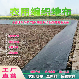 Slope protection woven cloth breeding ground cloth Agricultural woven cloth quilt PE cloth greenhouse PE woven cloth pond anti-seepage cloth