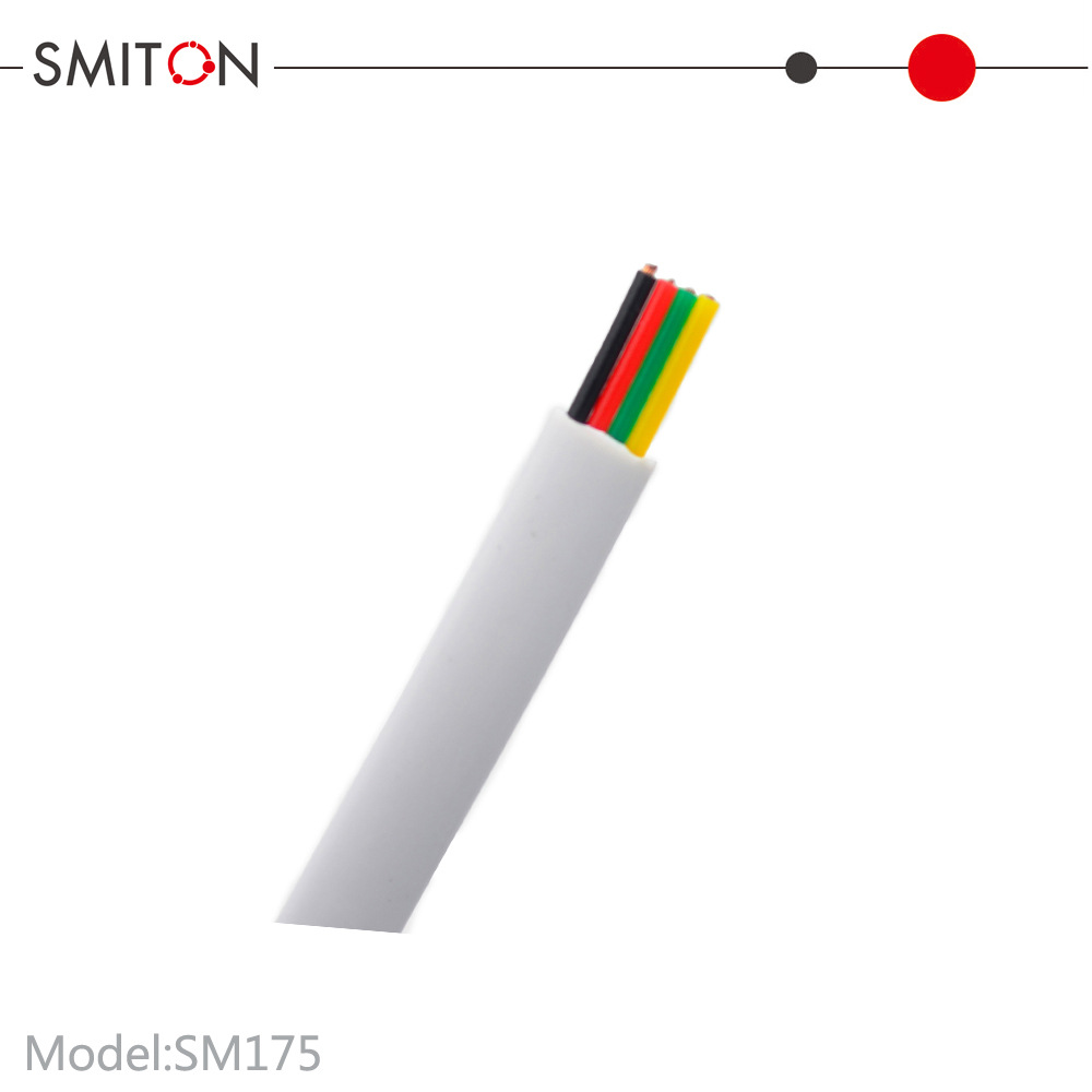 sm175 RJ11电话线28awg26awg铜线稳定布线可控4C电话线白色130米