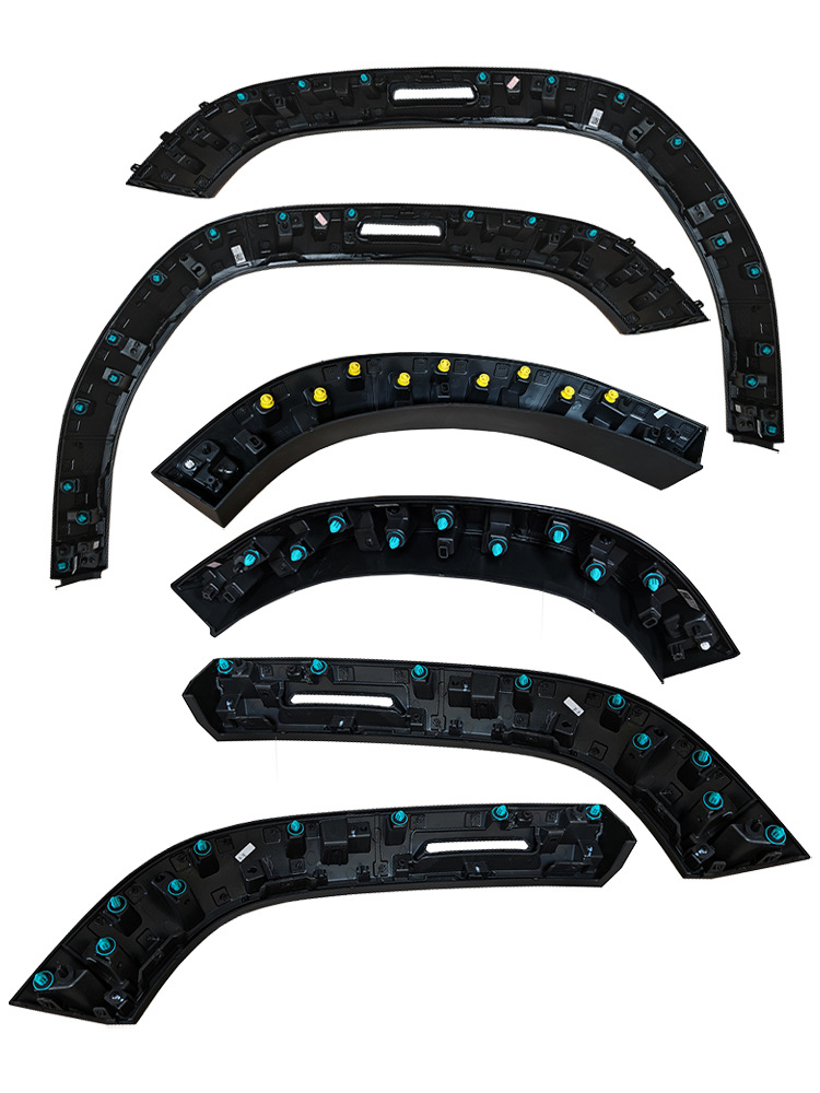 Suitable for Jietu Travelers Upper Decorative Board Wheel Eyebrows Front, Rear, Left and Right Wheel Eyebrows Auto Parts Shanhai T2JETOUR