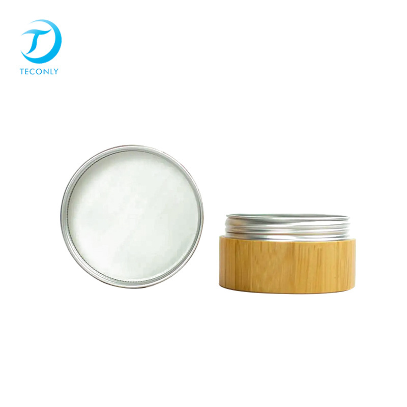 批发现货 竹木盖膏霜瓶 眼霜瓶 化妆品分装瓶