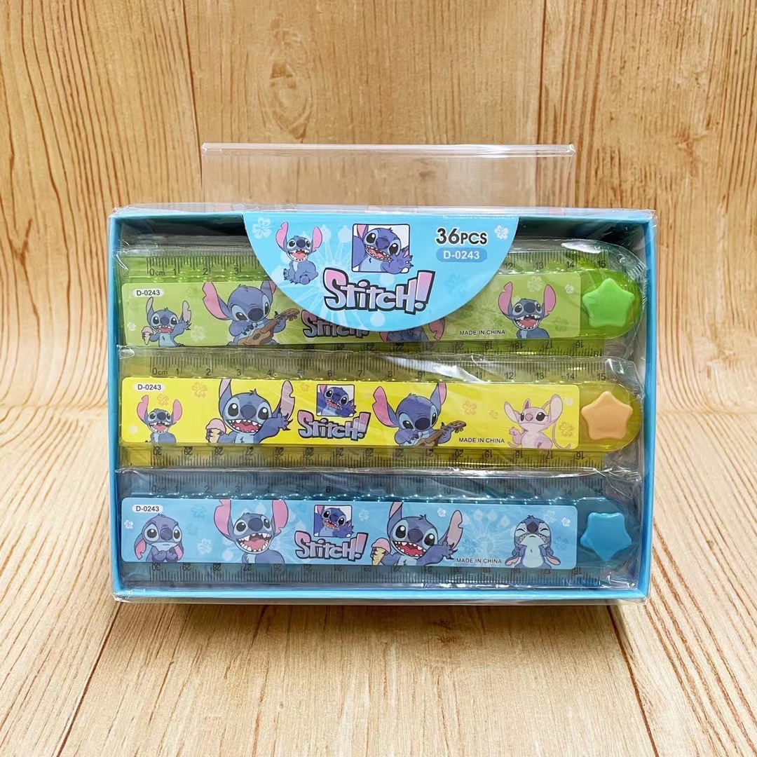 库洛美乐第玉桂布丁小学生卡通尺子折叠尺30cm直尺儿童可爱波浪尺