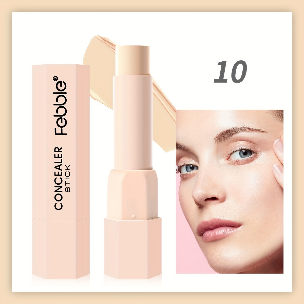 USHAS punto transfronterizo de venta caliente barra de base de bloqueo de aislamiento líquido de base impermeable antiperspirante maquillaje humectante FS269B