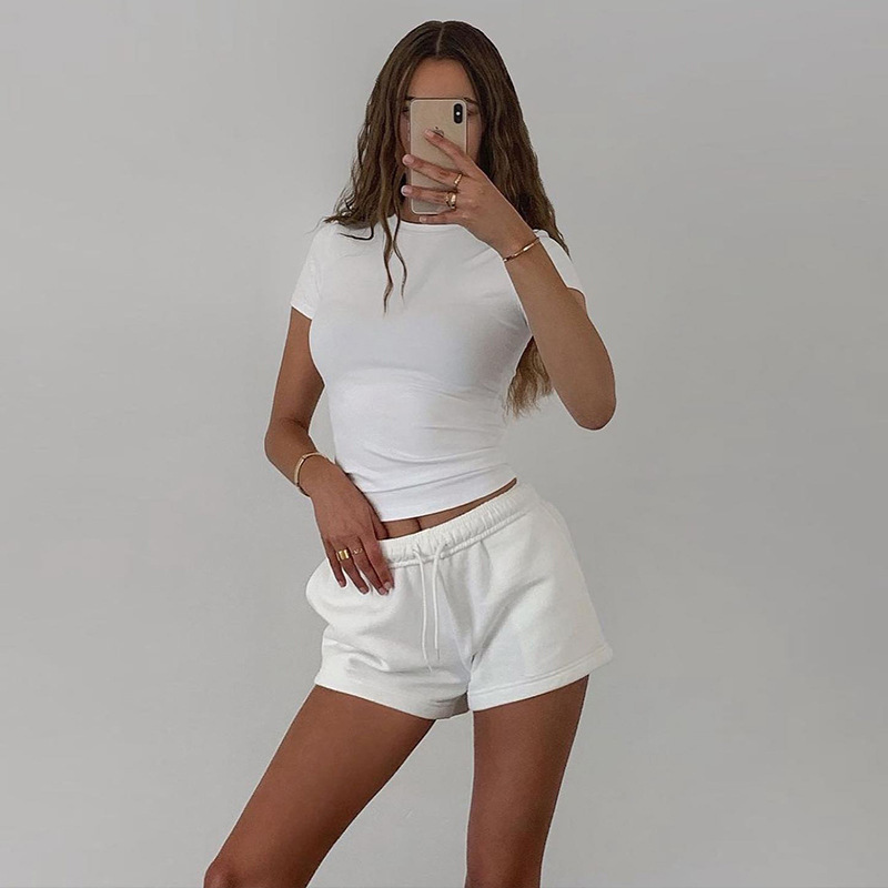 Viennea y2k Basic Top - White