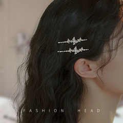2025 新クリップヘッドドレス韓国新蝶ヘアピンタッセルワンラインクリップパールヘアピンサイド前髪クリップ