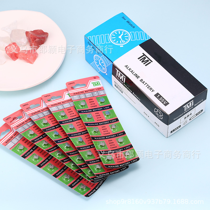 AG4 纽扣电池 377a 扣式电池 LR626手表电子电池 177电池LR66批发