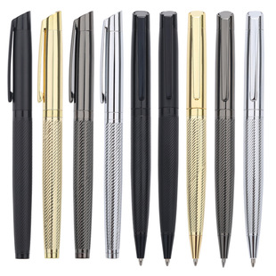 New Metal Ball Pen Promotional Signature Pen Copper Pen Carving Pen High-grade Gift Pen Gel Pen Business Cross-border