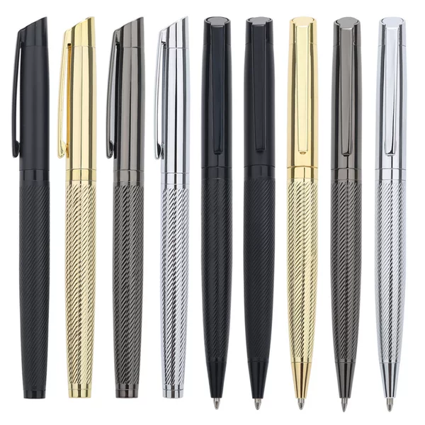 New Metal Ball Pen Promotional Signature Pen Copper Pen Carving Pen High-grade Gift Pen Gel Pen Business Cross-border