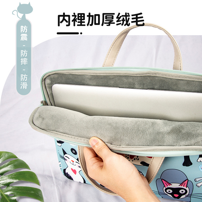 ラップトップバッグ漫画ポータブル 13 Apple MacBook Xiaomi 14 外国貿易 15.6inch 女性卸売に適しています|undefined