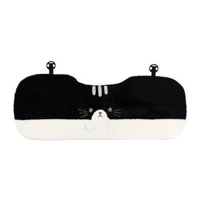 Seat cushion, seat cover Creative Cat Claw Comfortable and Warm - cat-claw-cushion-black-rear-row