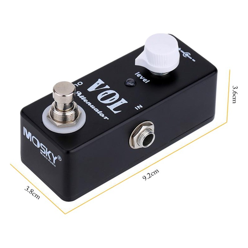 Mosky Audio VOL ATTENUATOR mini efecto de guitarra del Instrumento Fábrica al por mayor