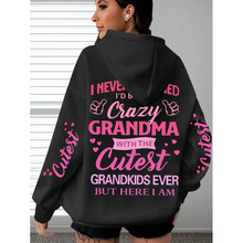 K 81740 Letter fleece hoodie ��ĸץ�����¿羳����ͨ����
