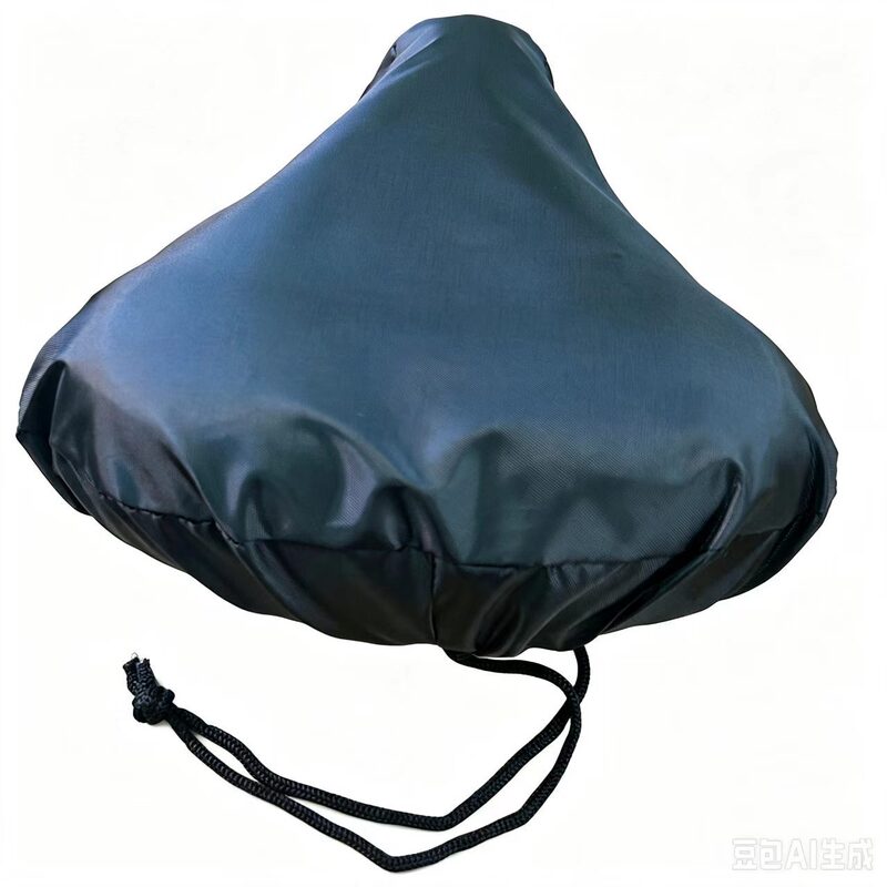 Waterproof and rainproof bicycle seat cover, dustproof mountain bike seat cover with silver coating and drawstring, universal bicycle seat protector