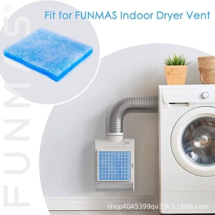 Blue and White Dust Removal Cotton Composite Cotton Fan Outlet Cotton Spray Paint Booth Filter Cotton 200*175*10 Size Filter