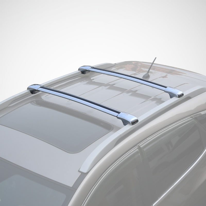 Factory Direct Sales Universal Car Luggage Rack Aluminum Alloy Travel Crossbar Roof Rack Heavy-Duty Crossbar Rack