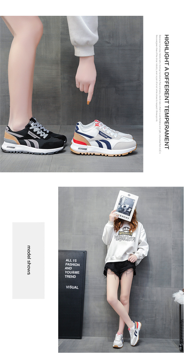 2023 estate nuove scarpe da donna Forrest Gump stile coreano moda scarpe sportive casual da uomo e da donna scarpe da corsa traspiranti in rete_voghion.com