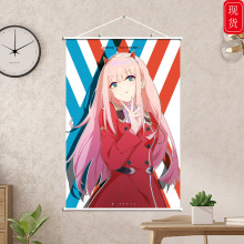 现货动漫DARLING in the FRANXX零二热转印挂画多尺寸40X60挂画