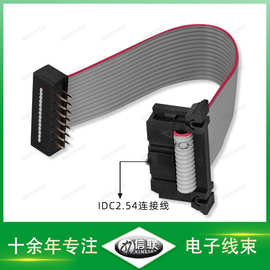 IDC灰排线束2651数据连接扁平软线LED显示屏内部连接线伺服器线束