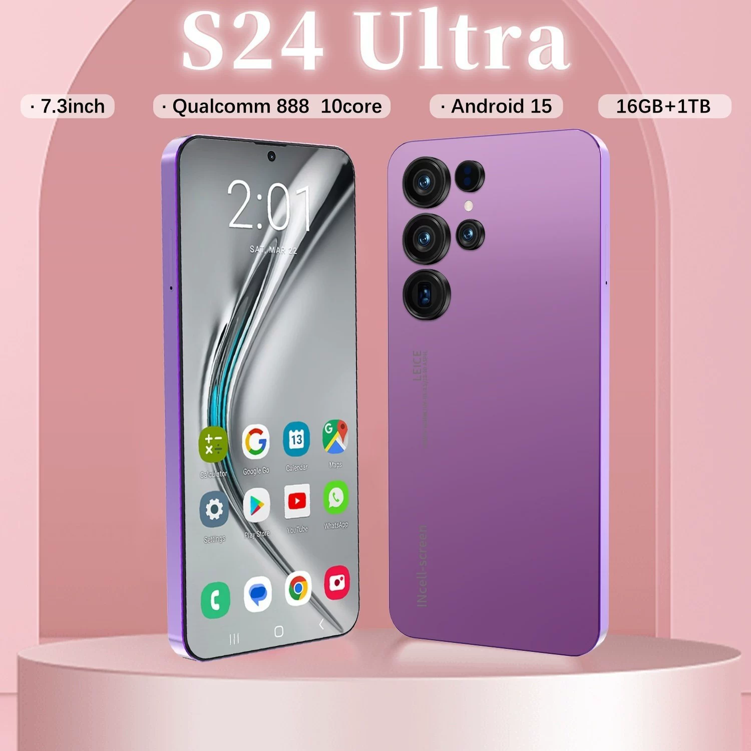 Смартфон (Cugo) S24 Ultra — Android 8.1, 6,8-дюймовый экран, 2+16 ГБ