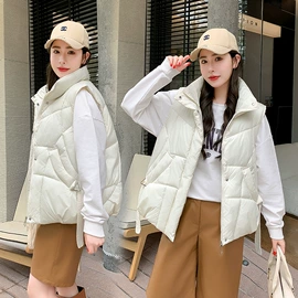 棉衣;棉服背心;男式棉服
