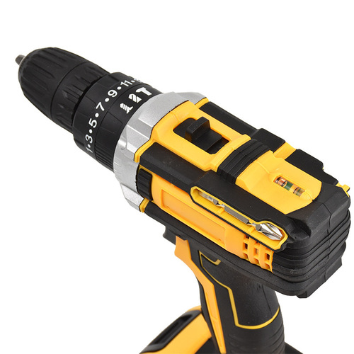 Electric tools export household multifunctional lithium electric drill set rechargeable flashlight to impact drill pistol drill wholesale