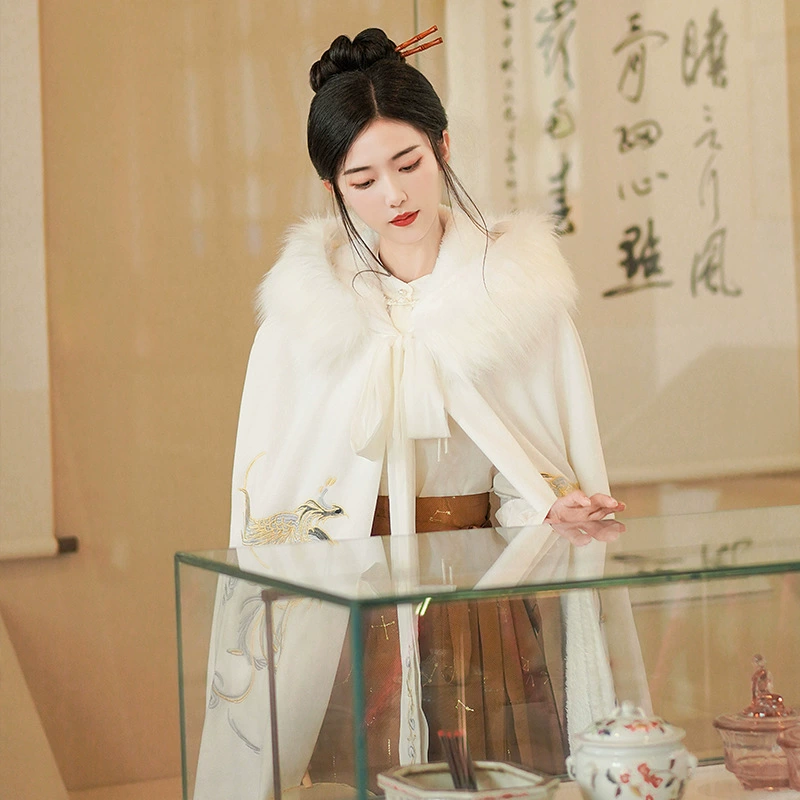 Подлинный феникс ткацкий золотой плащ оригинальная юбка с конским лицом