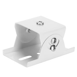 Small Universal Camera Mount with Swivel Joint for Outdoor Pole, Surveillance Pole, and Column Base with Duckbill Head