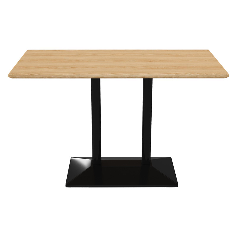 Sofá de asiento de tarjeta de ratán de madera maciza comercial nuevo estilo chino mesa y silla restaurante cafetería leche tienda de té mesa de comedor y silla combinación
