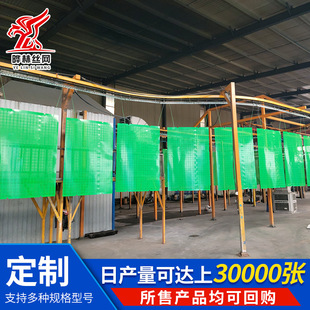 Climbing frame net outer frame steel plate net construction site high-rise safety protection net piece meter-shaped punching climbing frame steel plate net