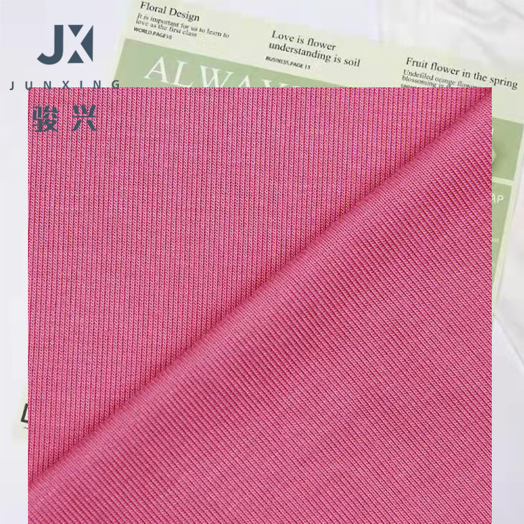 1*1随心裁罗纹 加厚260G人棉双面布料 莫代尔罗纹打底衫针织面料