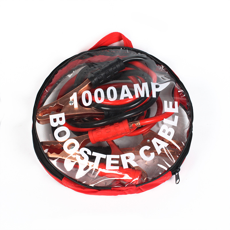 Cables de emergencia para batería de coche de 1000A, núcleo de cobre