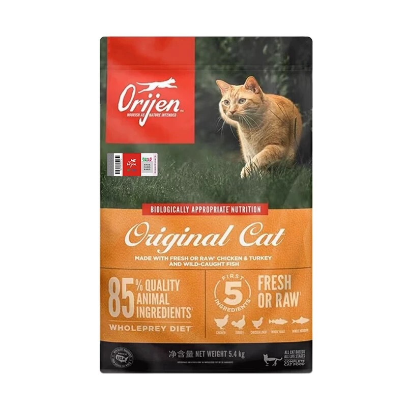 Cat Food with Chicken Flavor for Kittens and Adult Cats