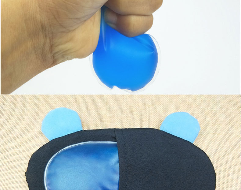 Fashion Solid Color Plastic Eye Mask display picture 3