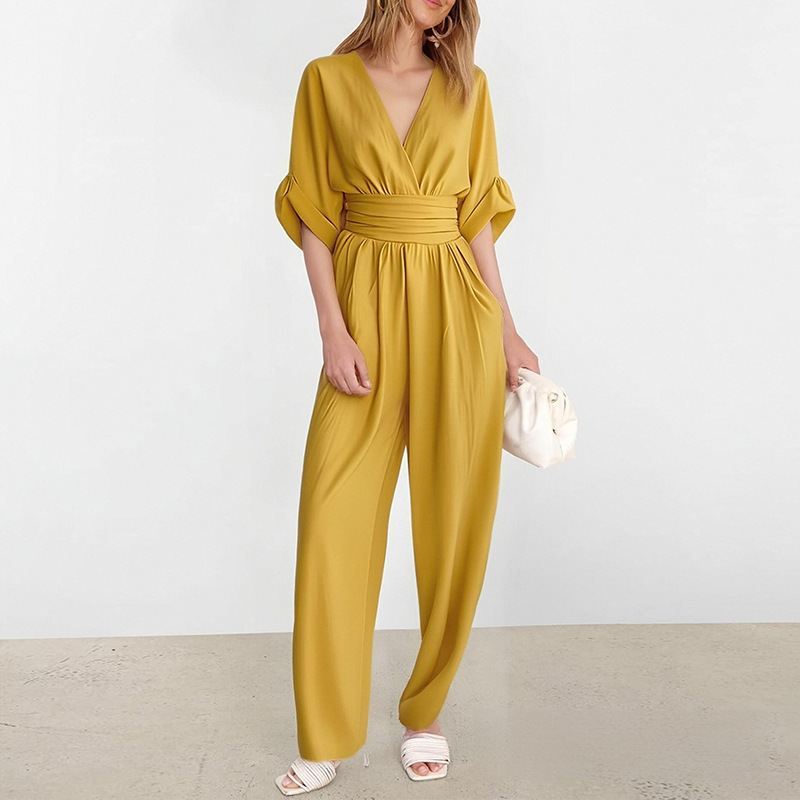 Mono de pierna ancha con estampado holgado, elegante y a la moda, estilo europeo y americano, novedad primavera 2026, para mujer, ideal para el día a día.