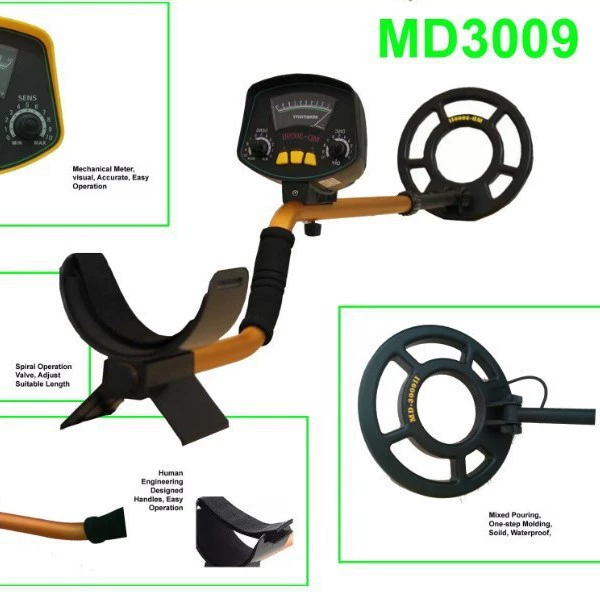 MD3009II подземный детектор металла высокоточный охотник за сокровищами